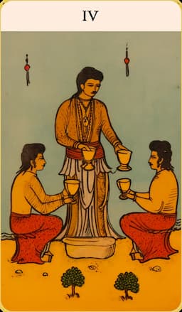 Four of Cups