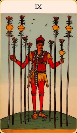 Nine of Wands